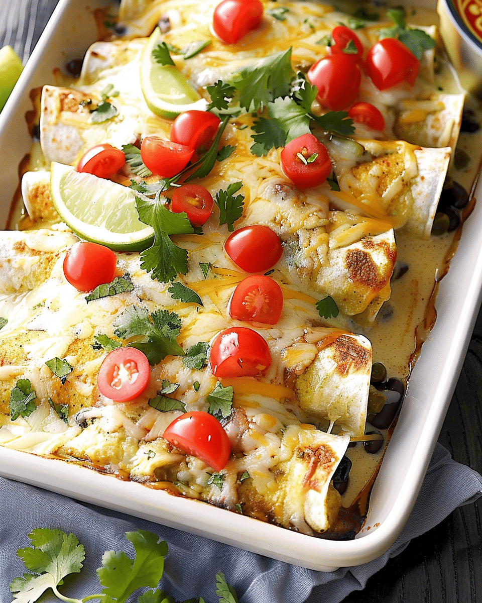 Vegetarian Breakfast Enchiladas
