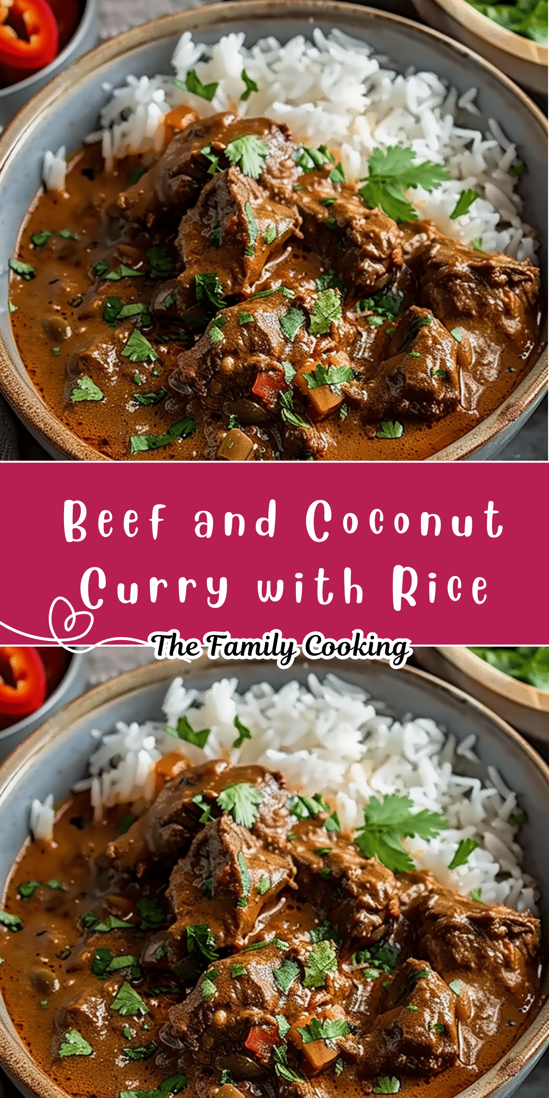 Beef and Coconut Curry with Rice | TheFamilyCooking