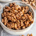 Air Fryer Candied Walnuts
