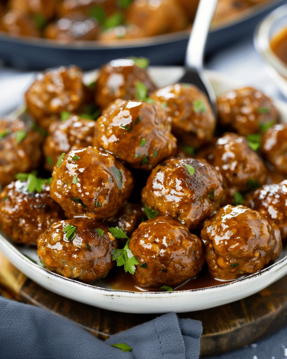 Bourbon Meatballs