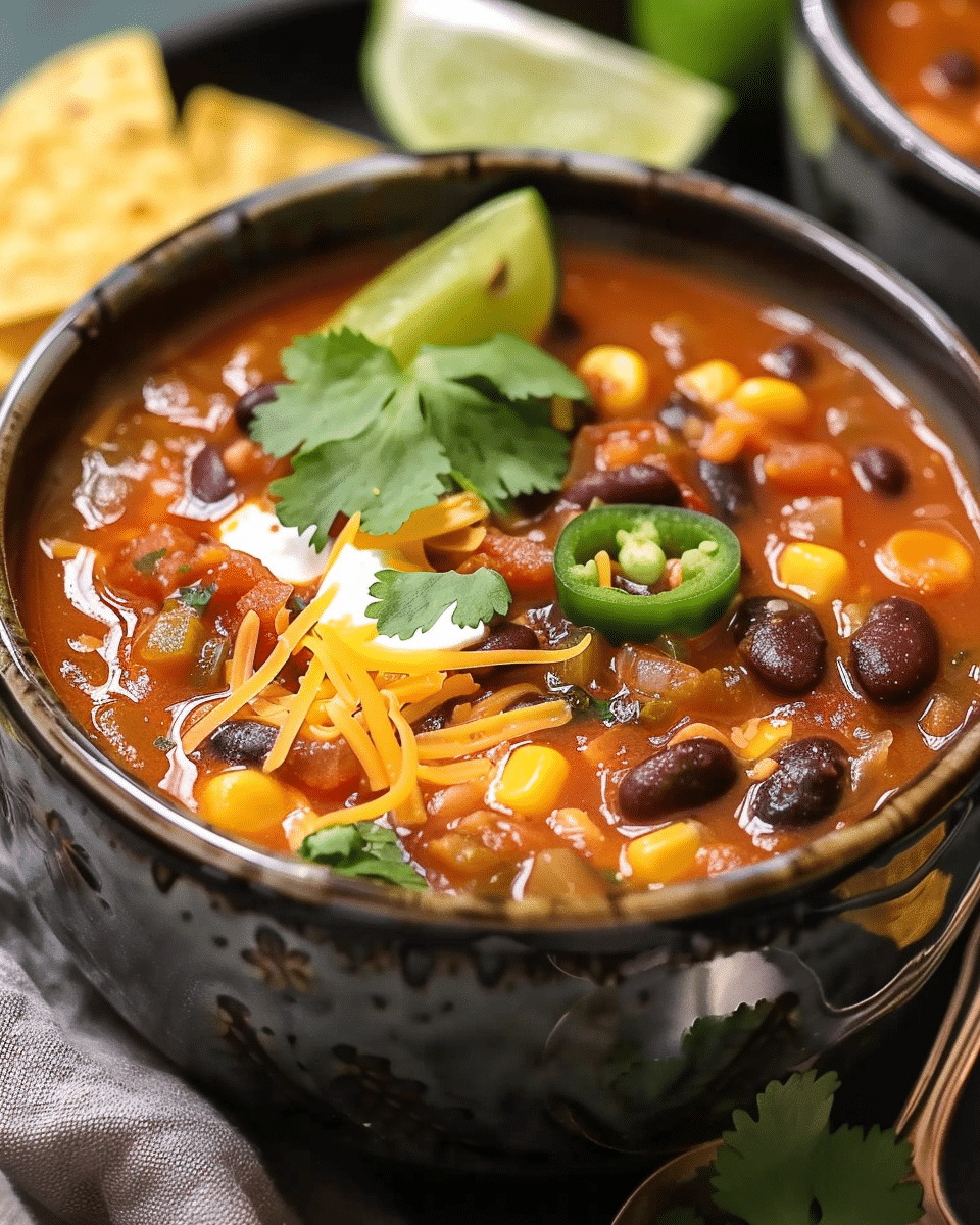 Easy Mexican Bean Soup