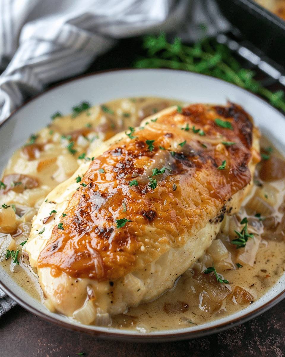 French Onion Chicken