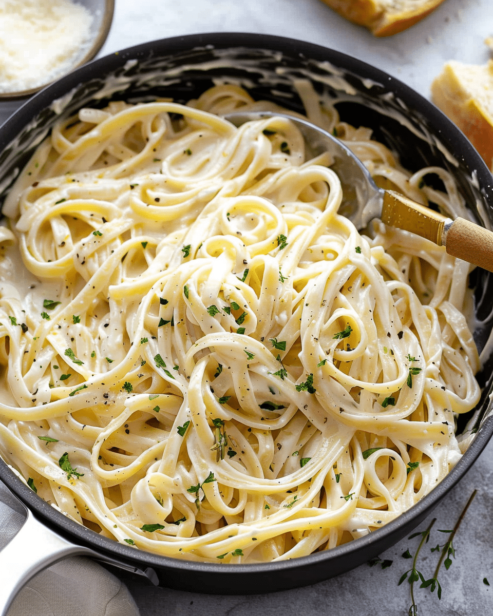 Homemade Alfredo Sauce