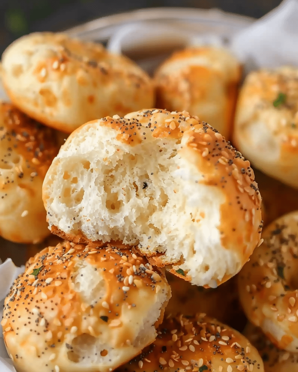 Air Fryer Copycat Dunkin Donuts Bagel Bites