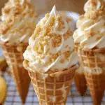 Banana Pudding Cheesecake Cones
