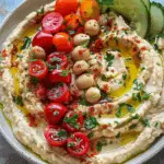 Greek Style Loaded Hummus