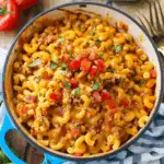 One Pot Taco Macaroni and Cheese