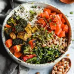 Fall Veggies & Rice Harvest Bowls
