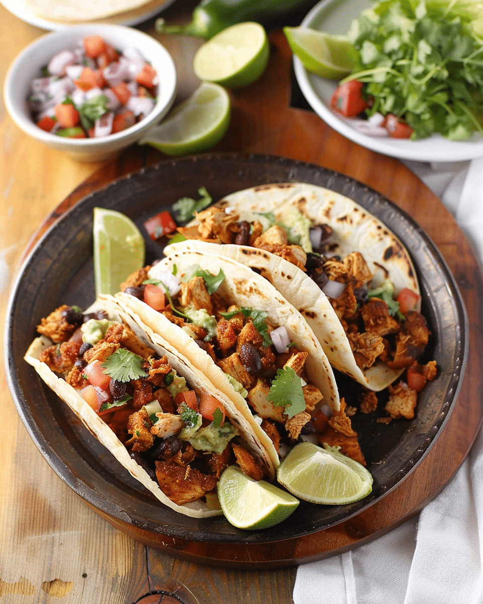 Healthy Chicken Tacos