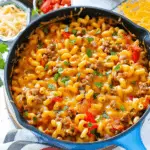 One Pot Taco Macaroni and Cheese