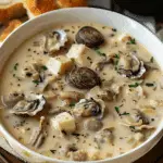 Creamy Southern-Style Oyster Stew with Butter and Spices