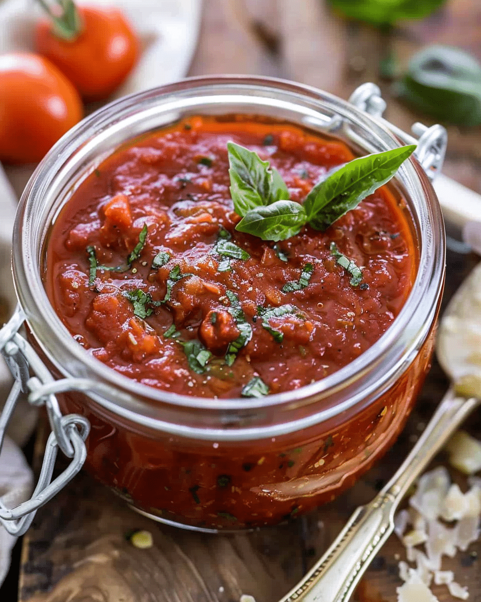 Easy Healthy Marinara Sauce