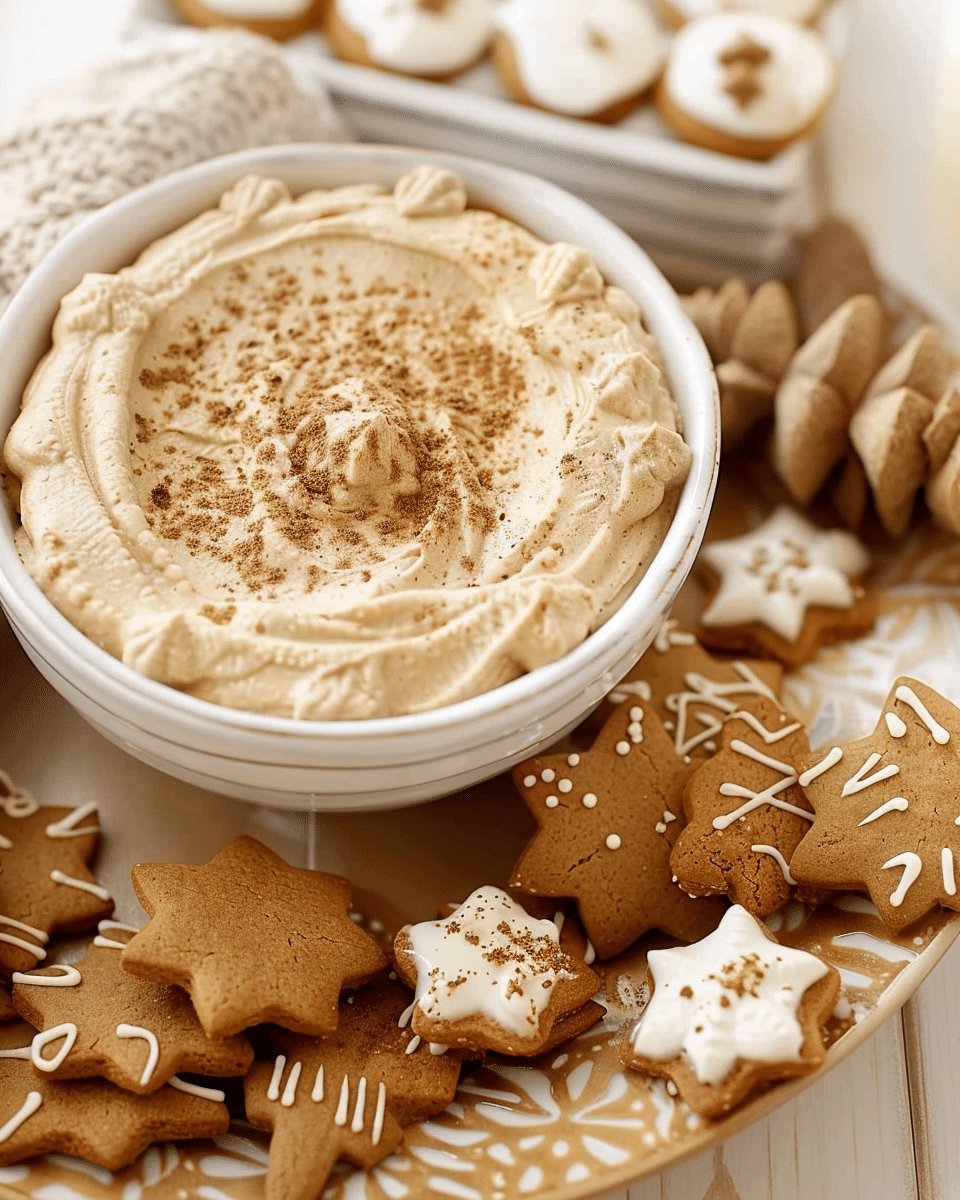 Festive Gingerbread Dip