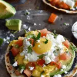 Mexican Breakfast Tostadas