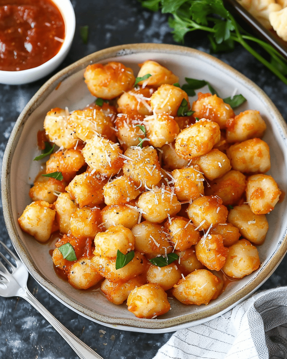 Air Fryer Cauliflower Gnocchi