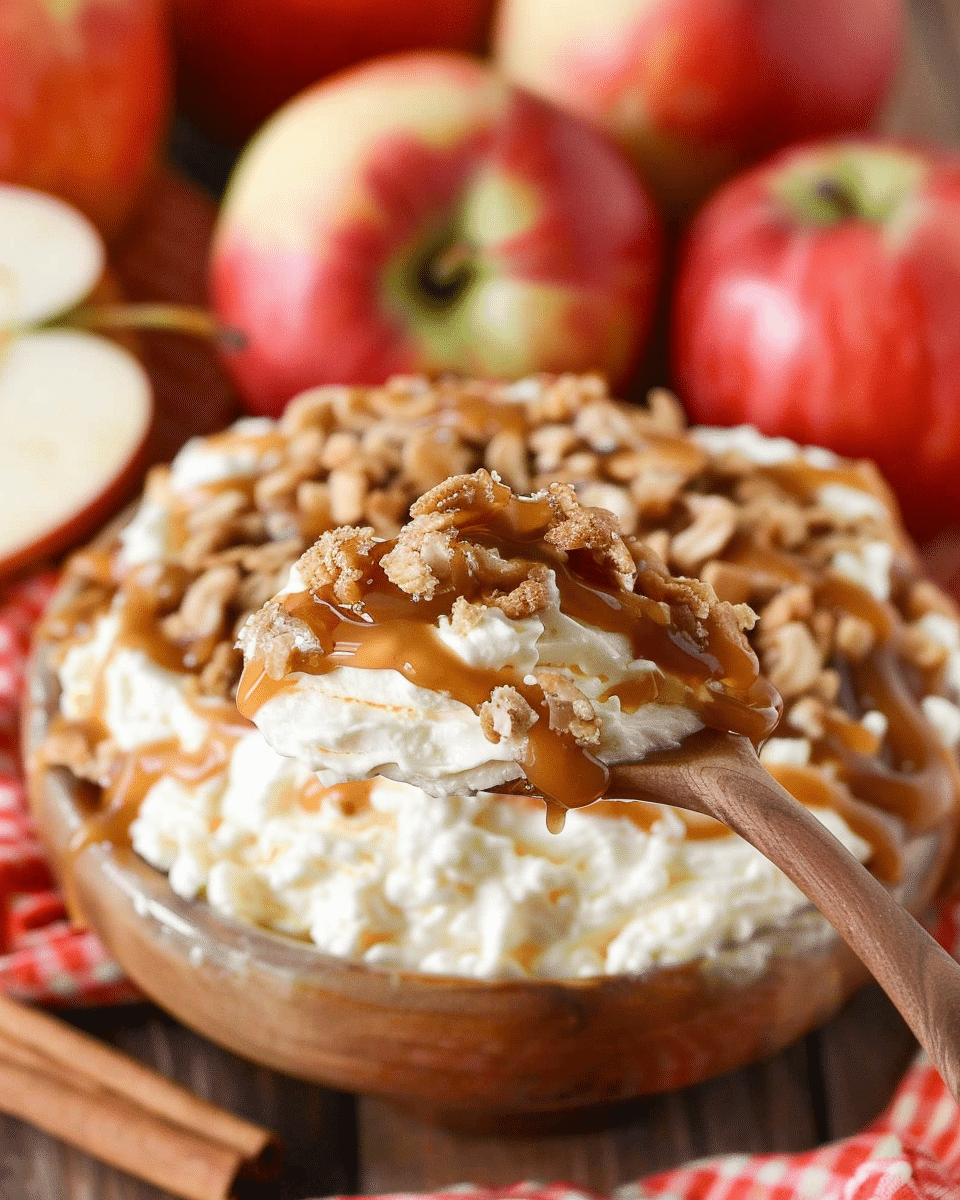 Cream Cheese Caramel Apple Dip