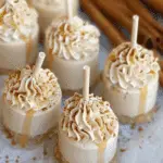 Hogwarts Spiced Butterbeer Cheesecake Pops