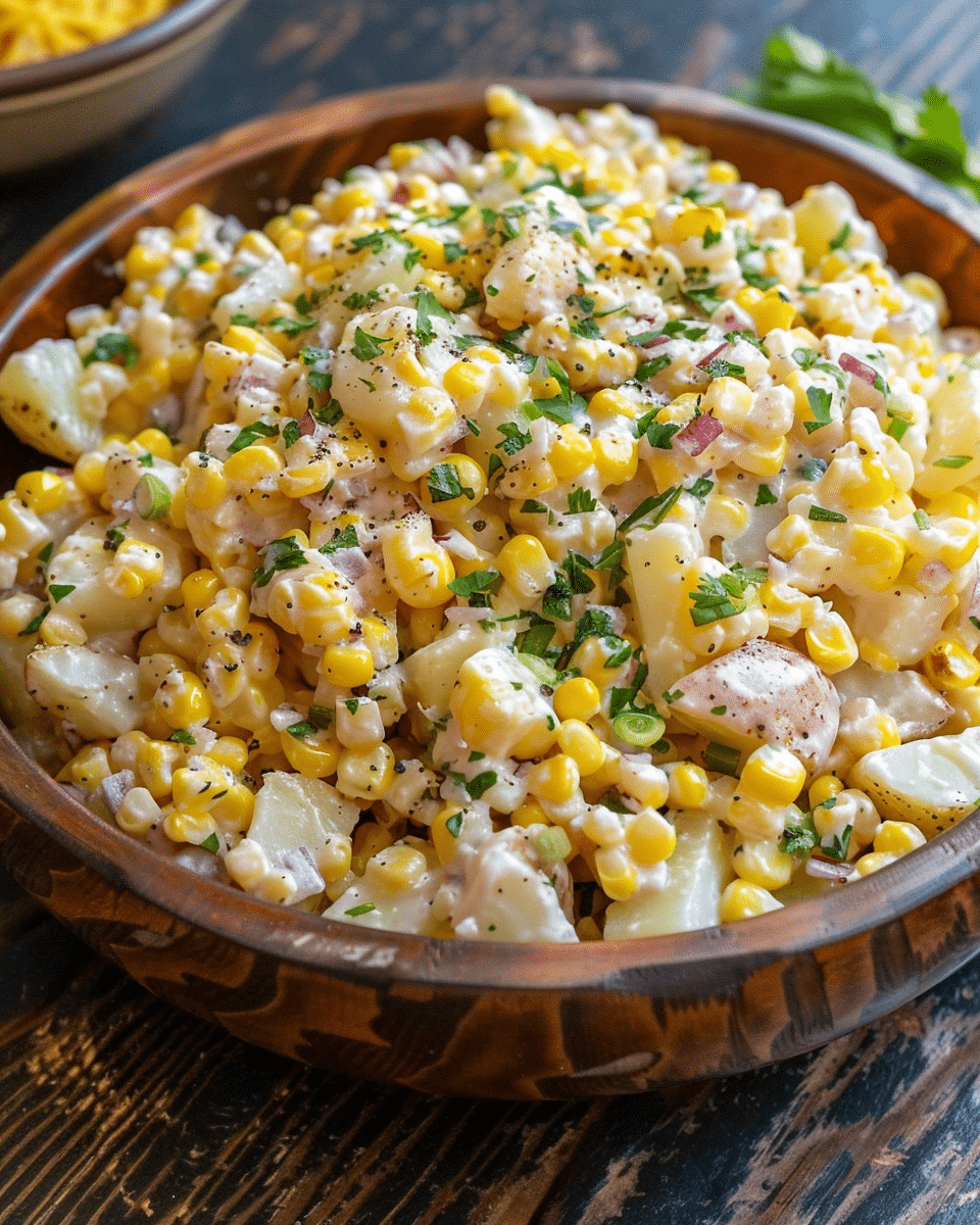 Mexican Street Corn Potato Salad