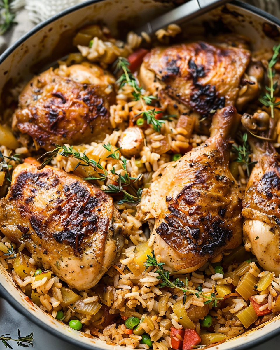 One Pot Chicken and Rice