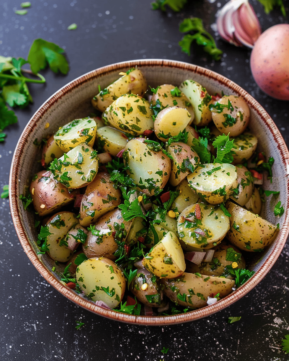 Chimichurri Potato Salad