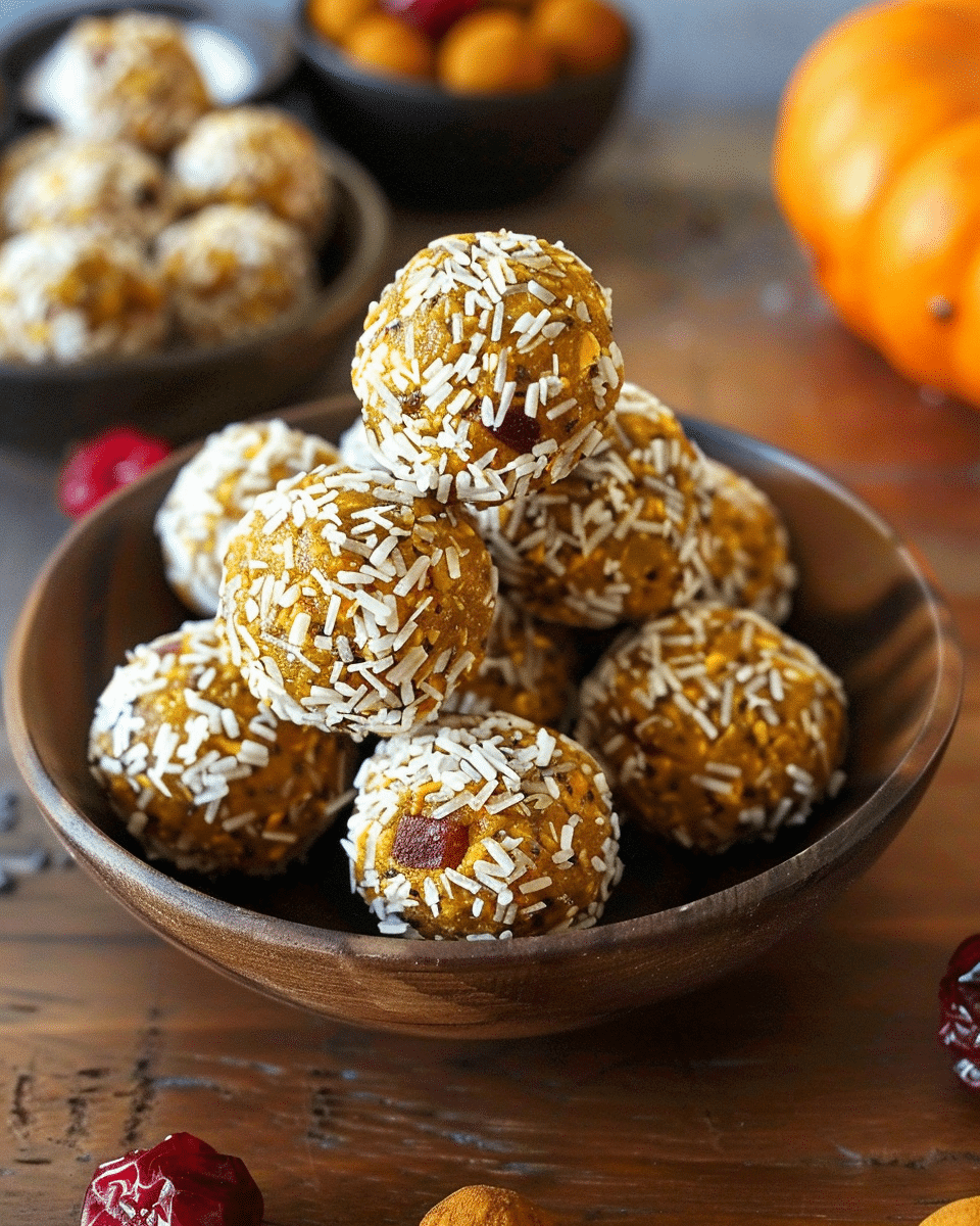 Pumpkin Energy Balls