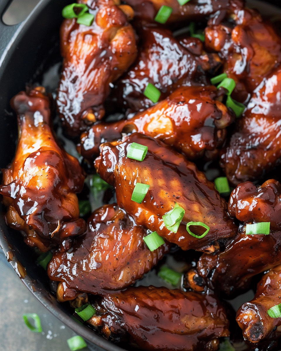 Slow Cooker BBQ Wings