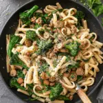Pasta with Sausage and Broccolini