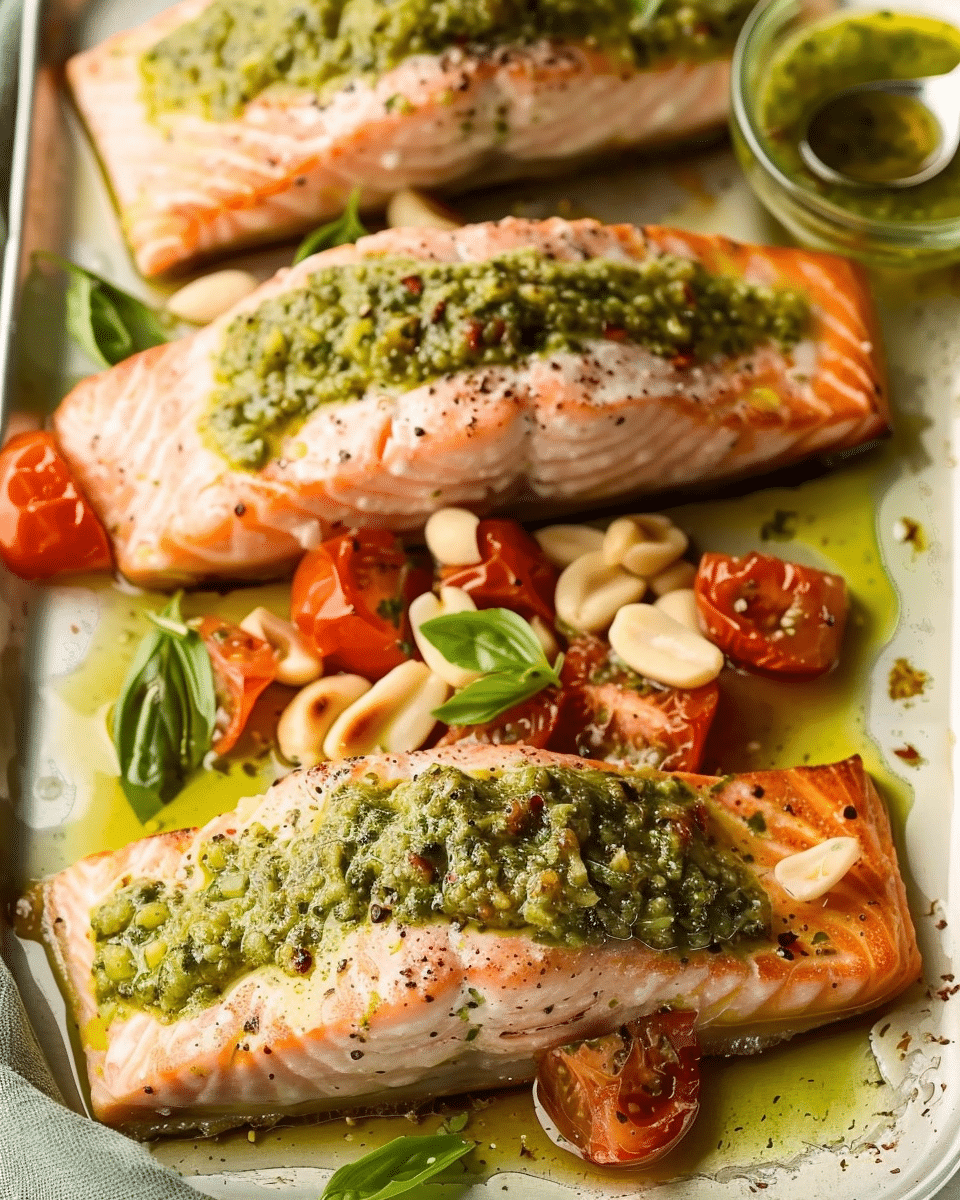 Pesto Salmon
