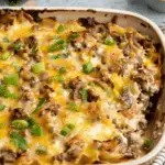 Philly Cheesesteak Casserole
