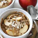 Creamy Apple Baked Oatmeal