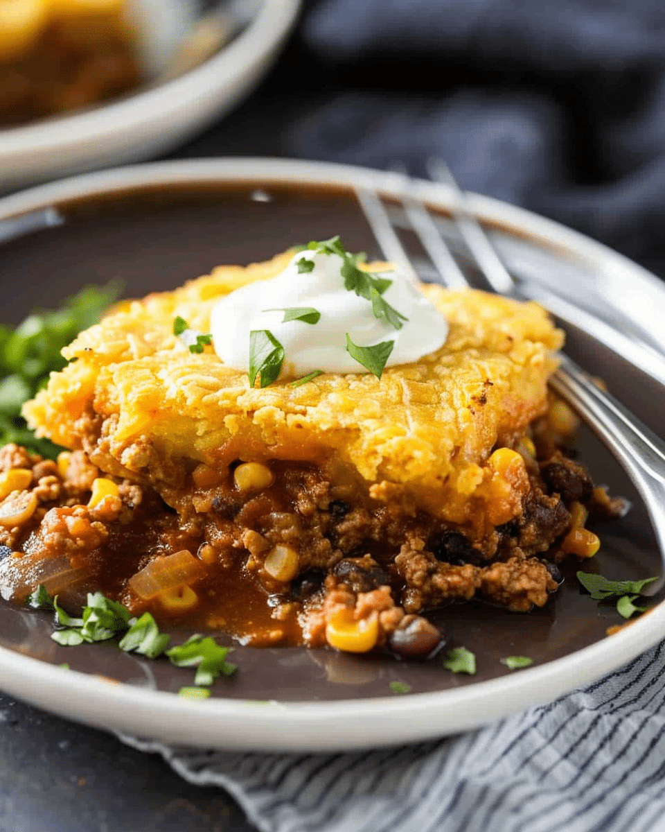 Crock Pot Tamale Pie