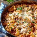 Easy Skillet Lasagna