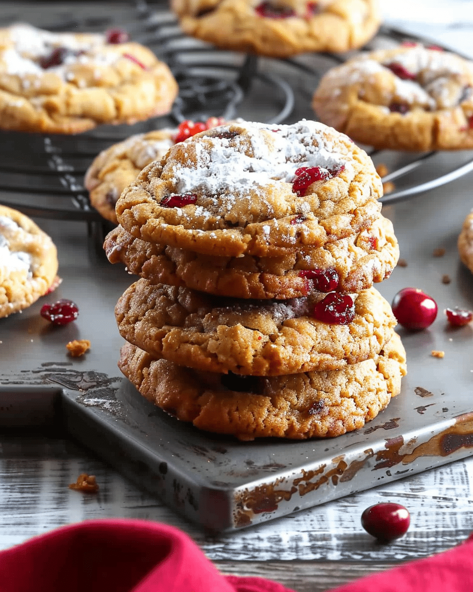 Graham Cracker Cranberry Cookies