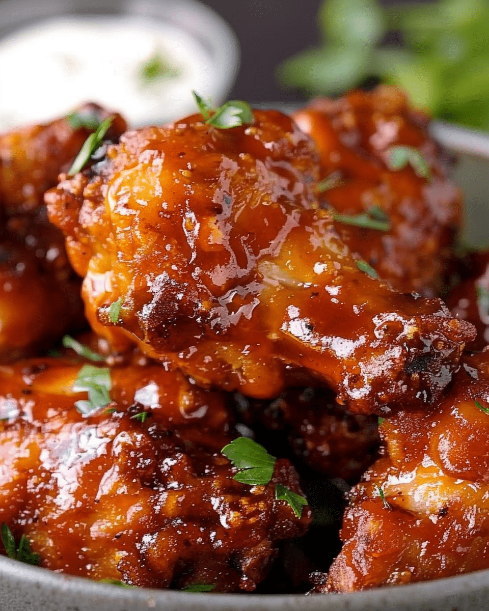 Honey Hot Chicken Wings