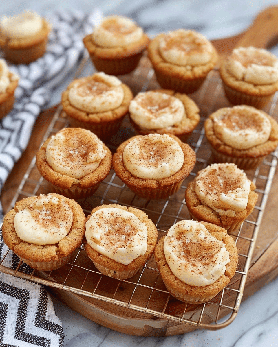 Mini Snickerdoodle Cookie Cups