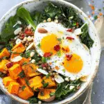 Sweet Potato & Greens Breakfast Bowls