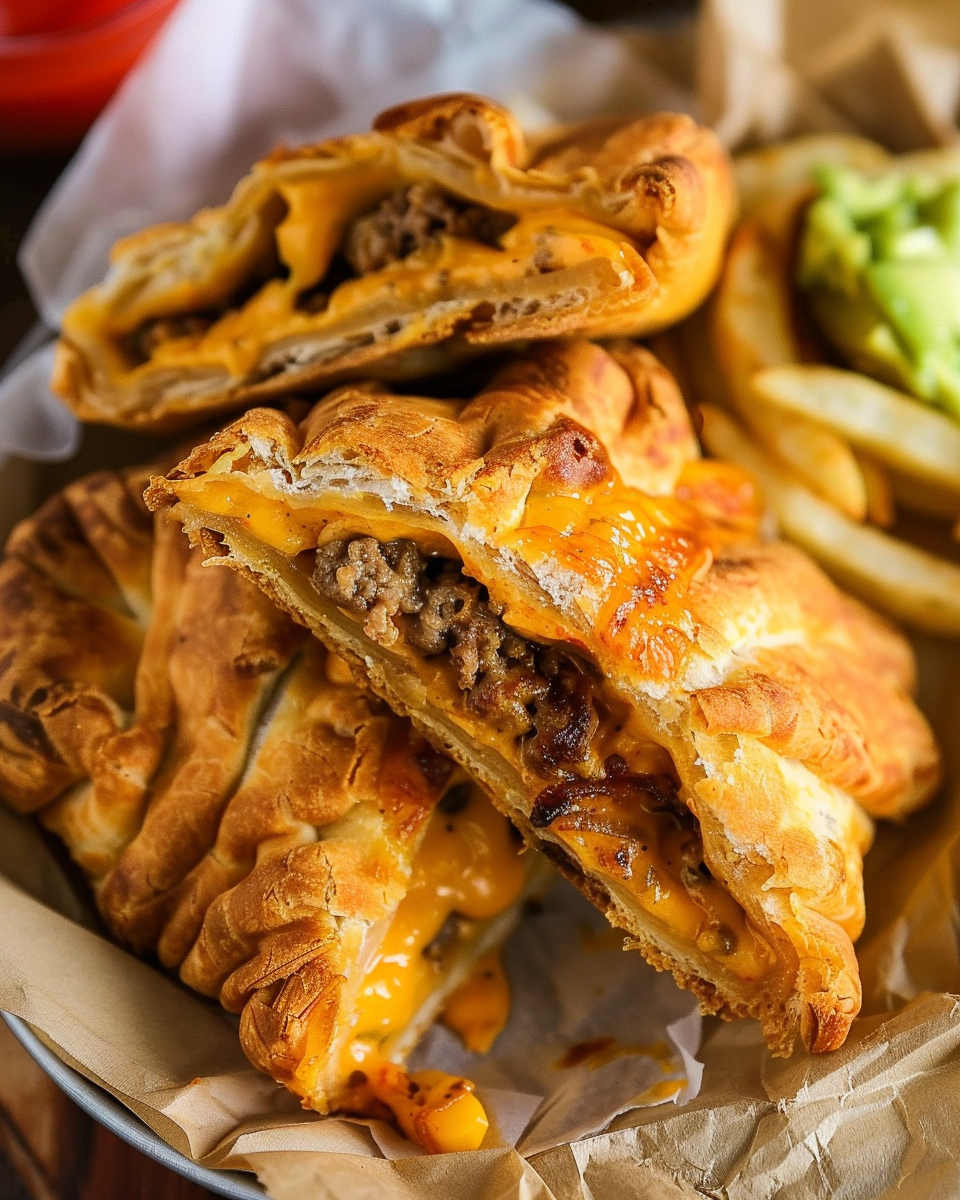 Cheeseburger Hot Pockets
