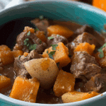 Slow Cooker Beef and Pumpkin Stew
