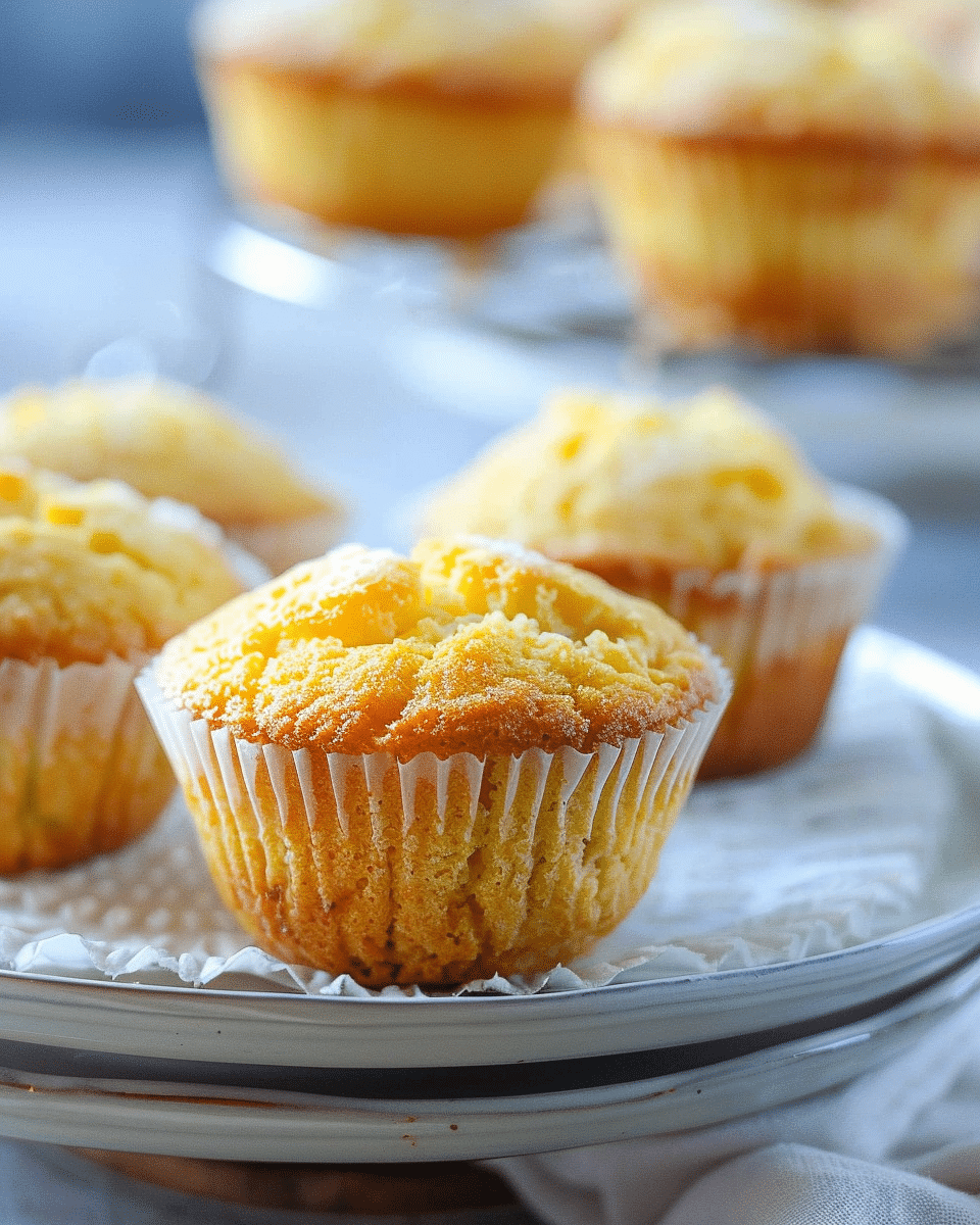 Healthy Cornbread Muffins