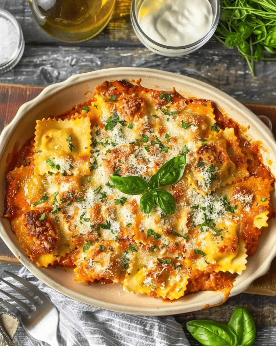 Ravioli Casserole