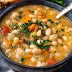 Vegan Instant Pot White Bean Soup