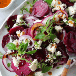 Beet Salad with Goat Cheese and Balsamic