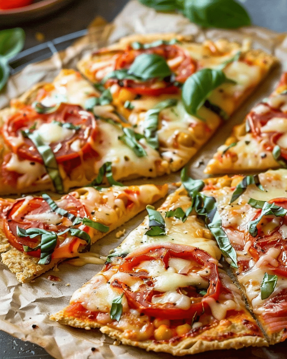 Chickpea Pizza Crust
