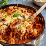 Easy Skillet Lasagna