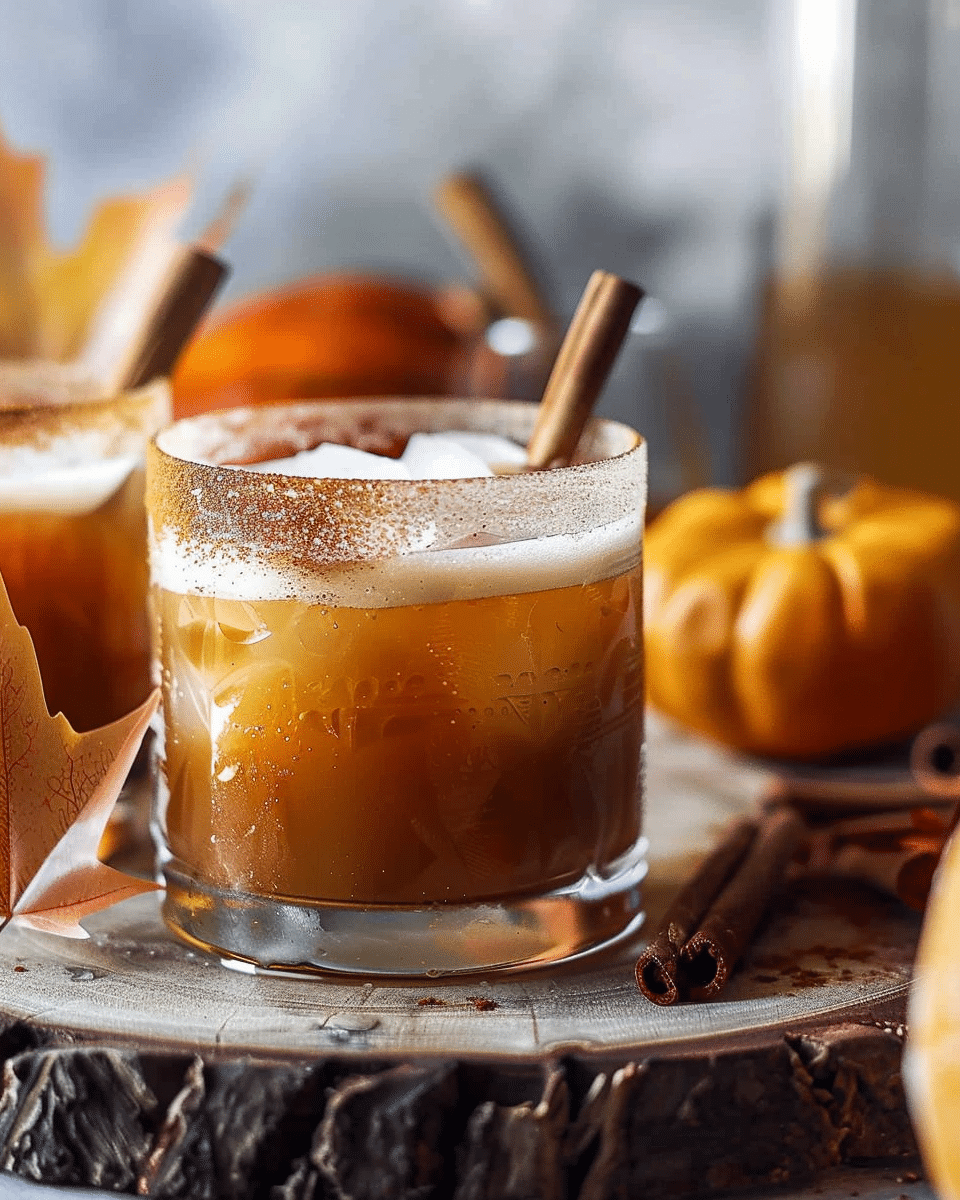 Fall Bourbon Cocktail
