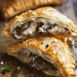 Mushroom Turnovers With Cream Cheese Pastry