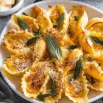 Pumpkin And Ricotta Stuffed Pasta Shells
