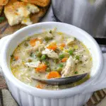 Slow Cooker Chicken Pot Pie Soup