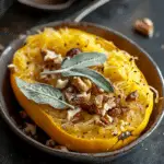 Spaghetti Squash with Sage Brown Butter and Hazelnuts