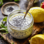 Vegan Lemon Poppy Seed Dressing